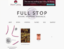 Tablet Screenshot of full-stop.net